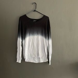 Sweater and the back is the best